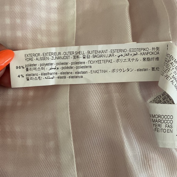 ZARA | Light Casual Gingham Blazer - Picture 7 of 9